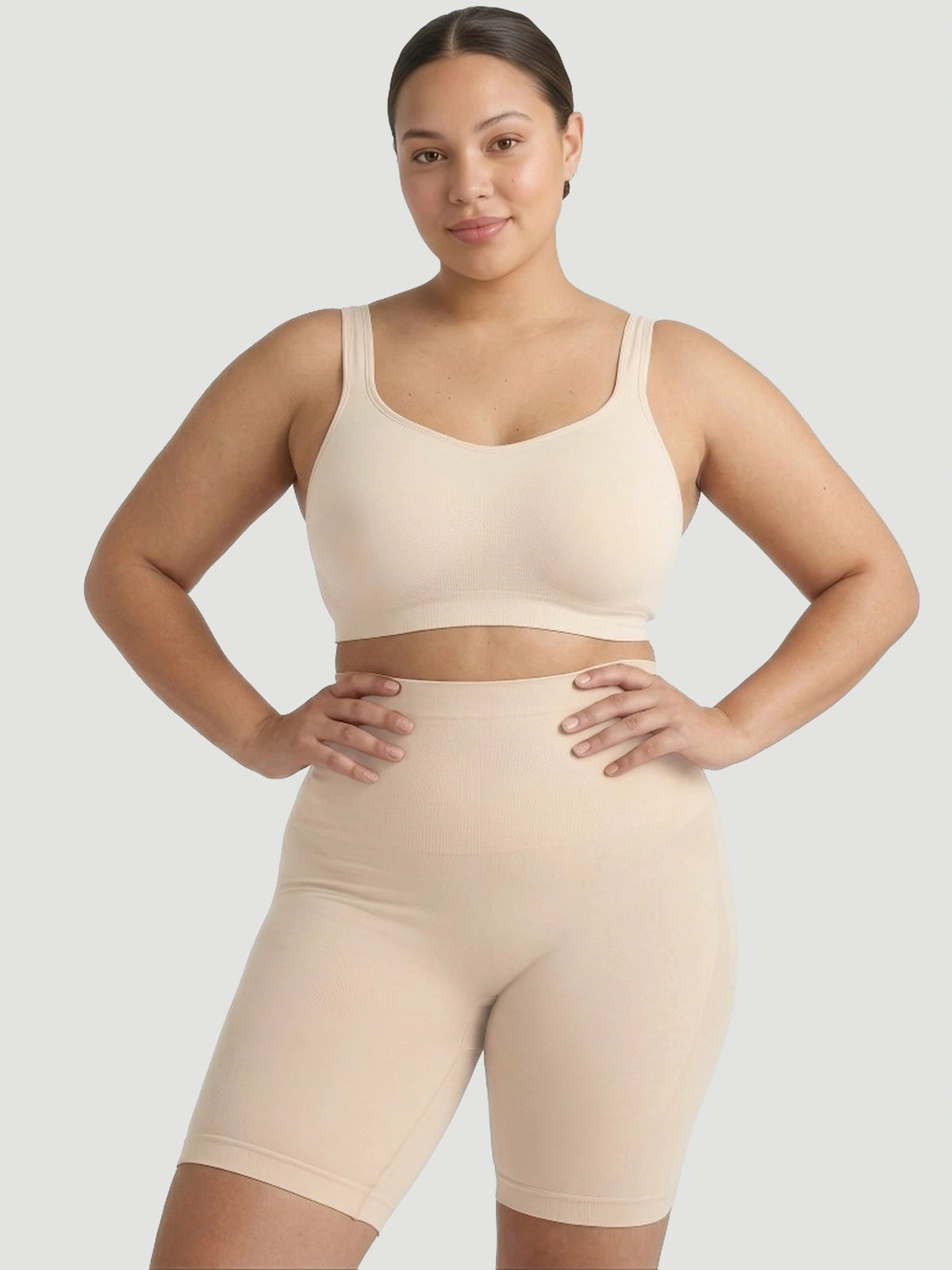 Short gainant taille haute