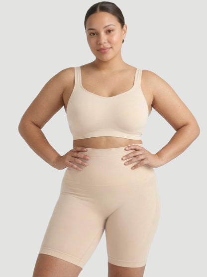Short gainant taille haute