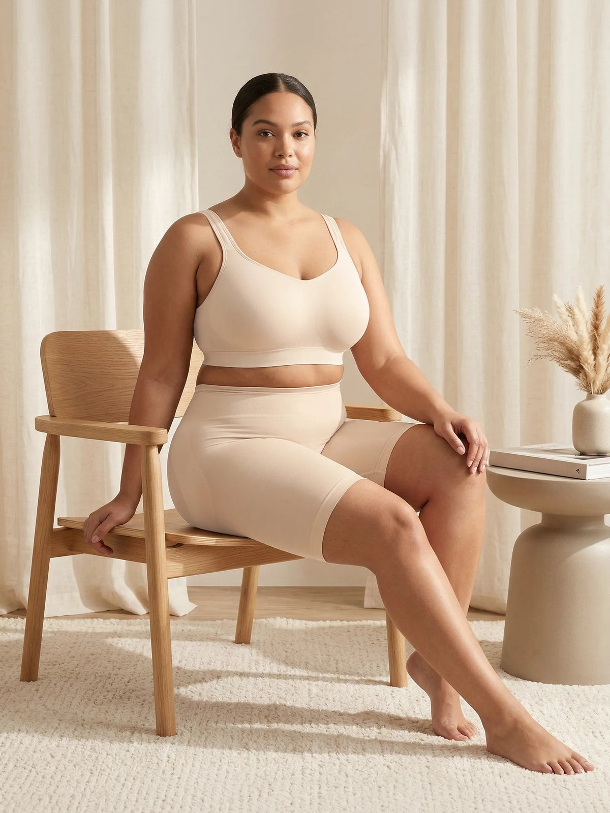 Short gainant taille haute