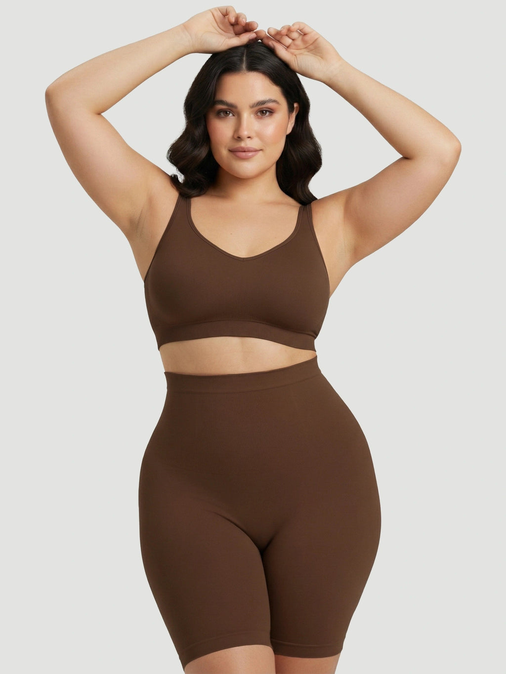 Short gainant taille haute