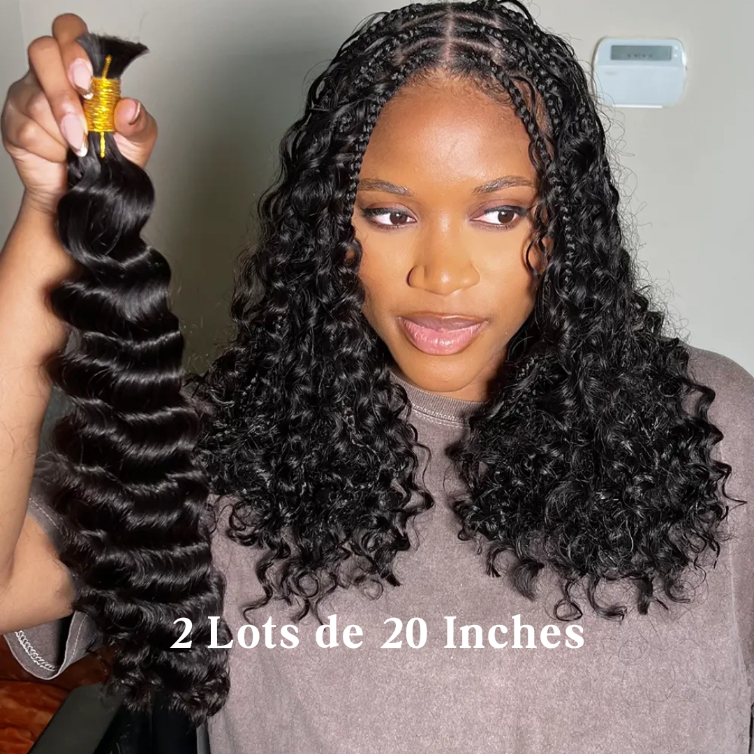 Extensions Water Wave, 100% cheveux naturels