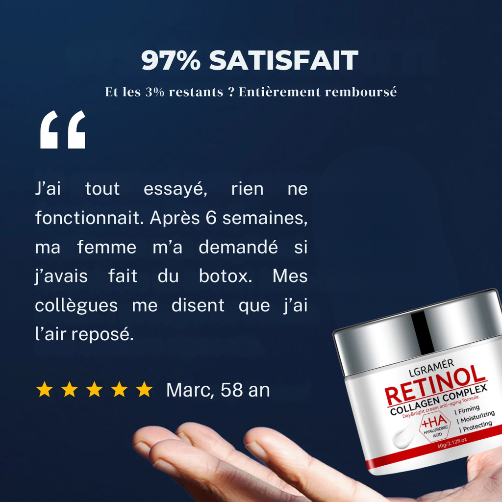 LGRAMER : Crème de nuit anti-âge pour le visage