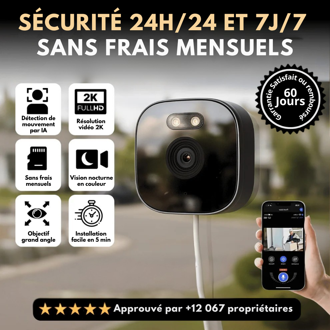Camera de Sécurité Vision+