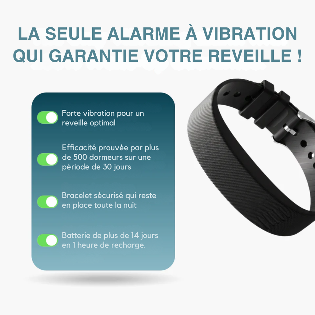 VibraRéveil : Réveil à vibration 100% efficace