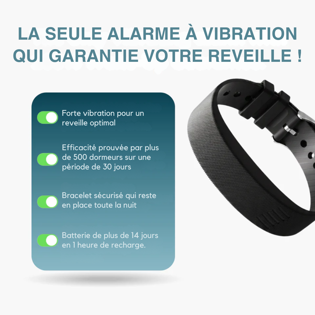 VibraRéveil : Réveil à vibration 100% efficace