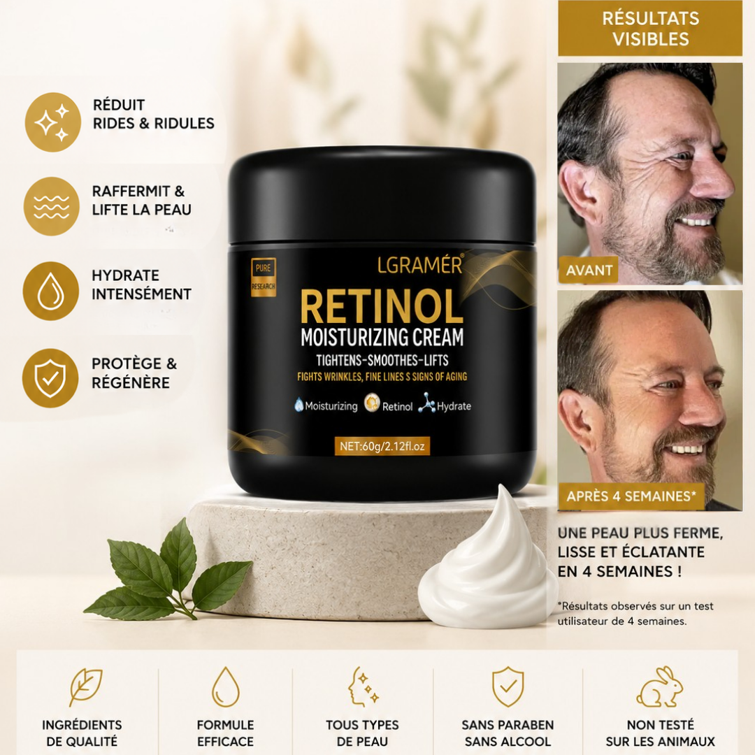 LGRAMER : Crème de nuit anti-âge pour homme
