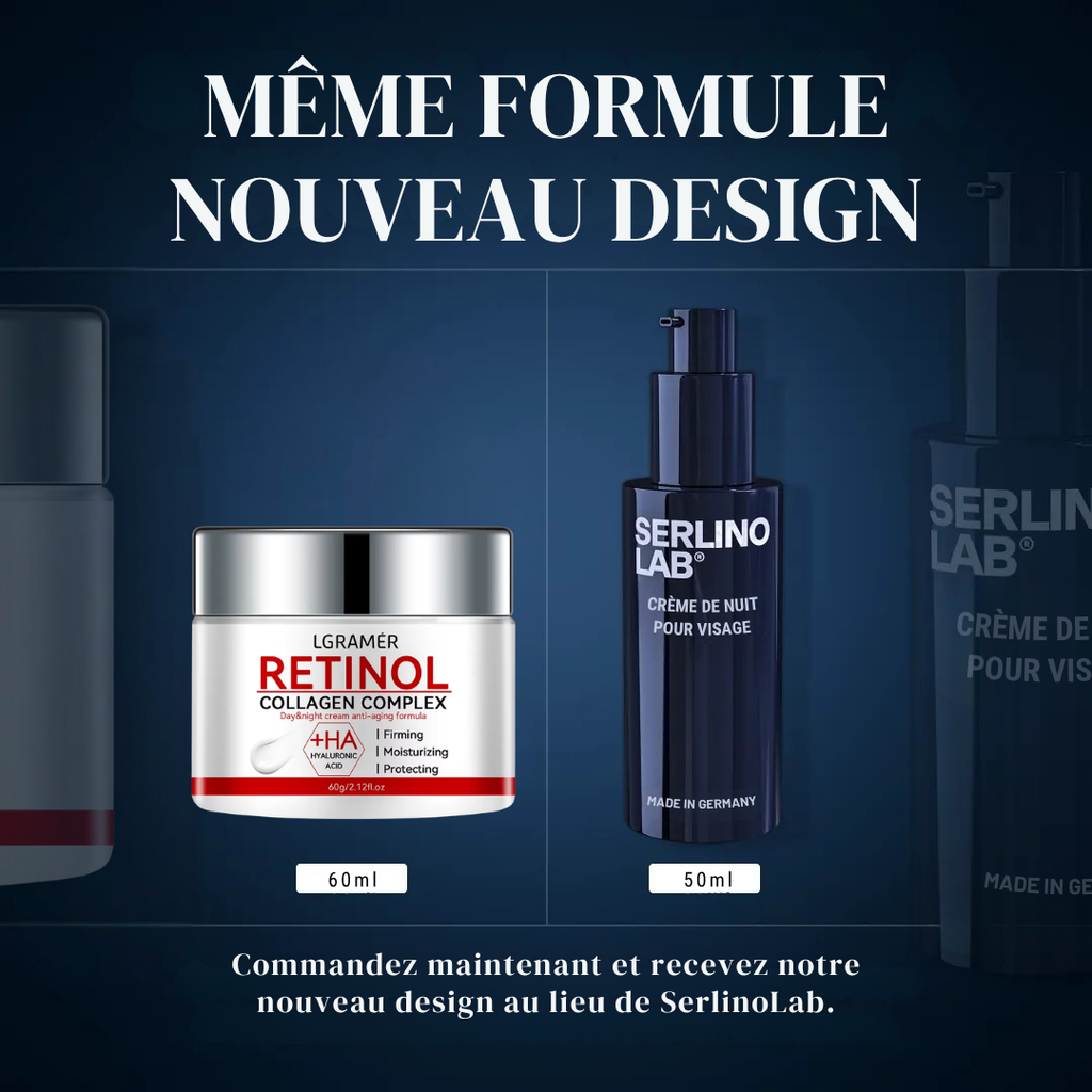 LGRAMER : Crème de nuit anti-âge pour le visage