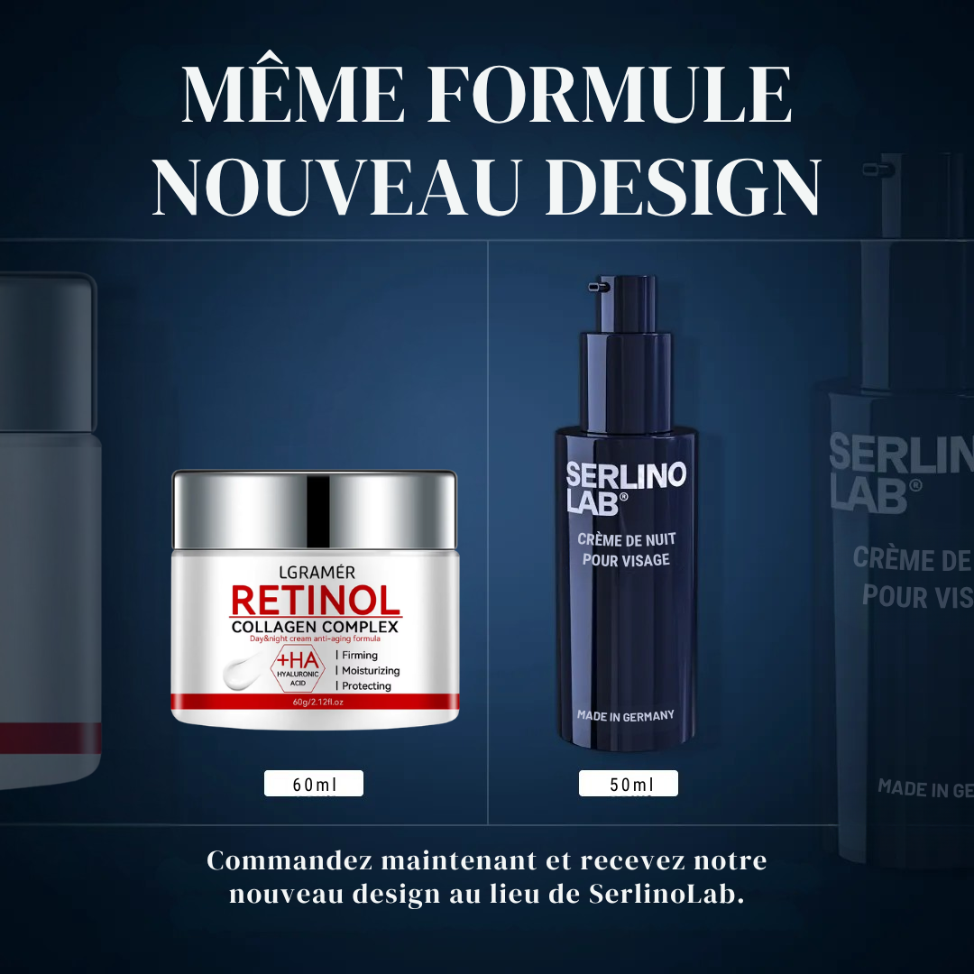 LGRAMER : Crème de nuit anti-âge pour le visage