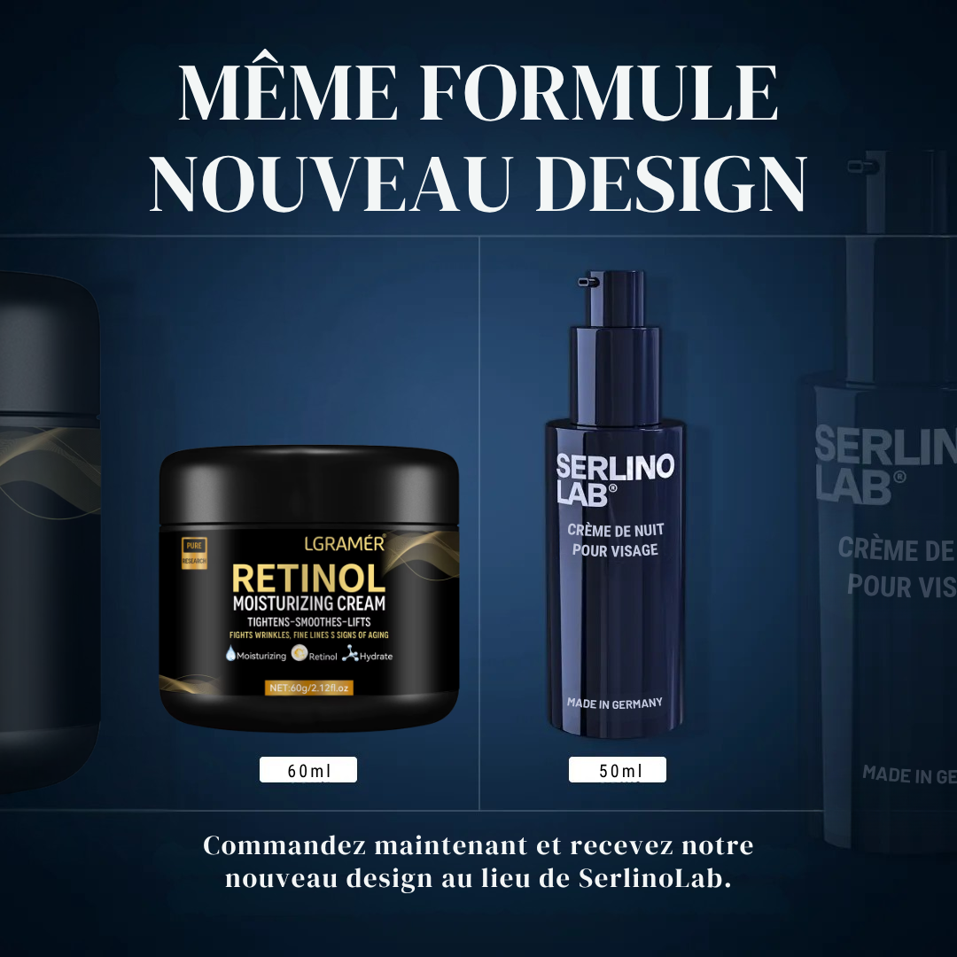 LGRAMER : Crème de nuit anti-âge pour homme