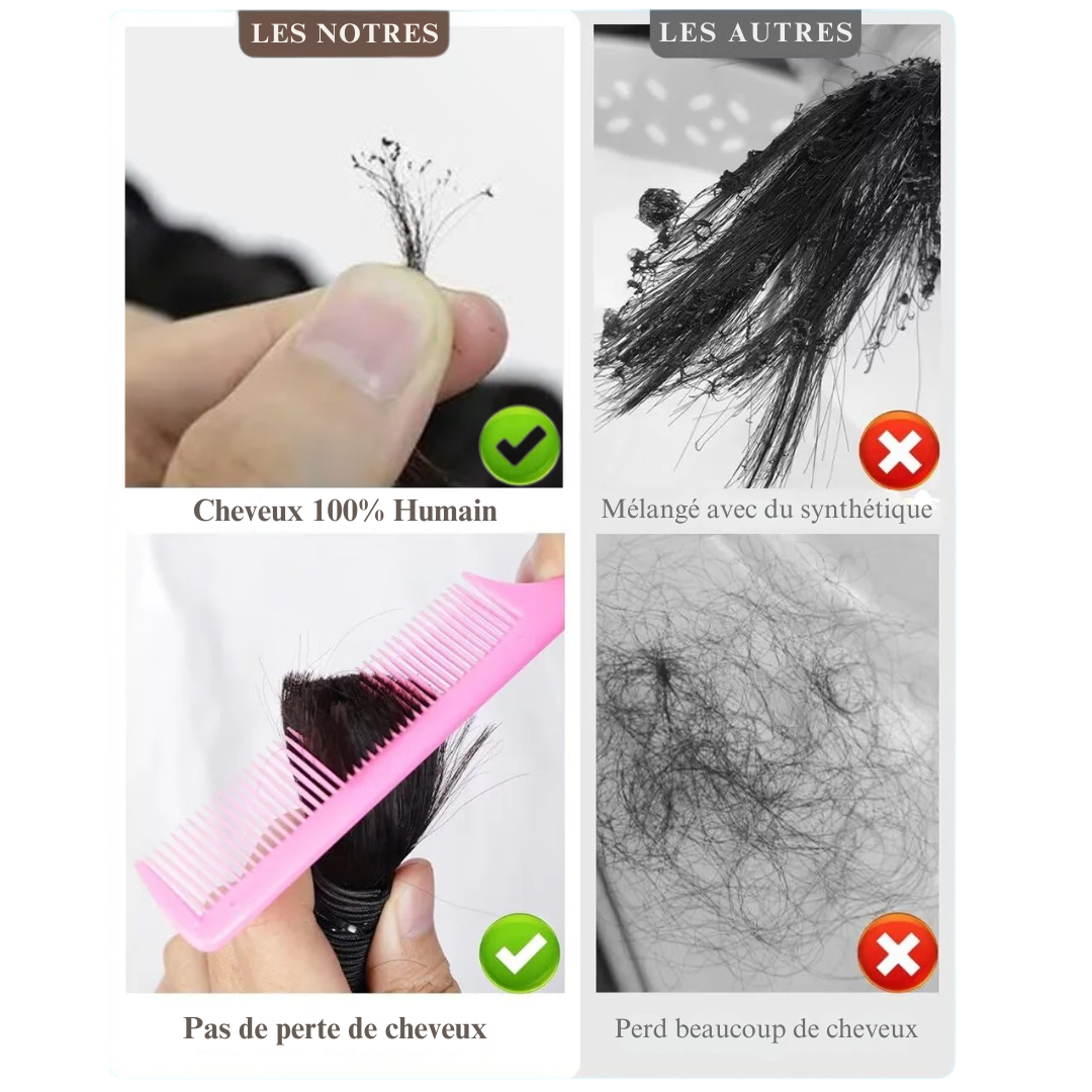 Extensions Water Wave, 100% cheveux naturels