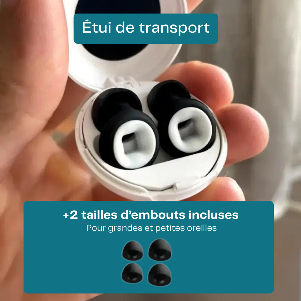 Bouchons d'oreille Moto -27dB