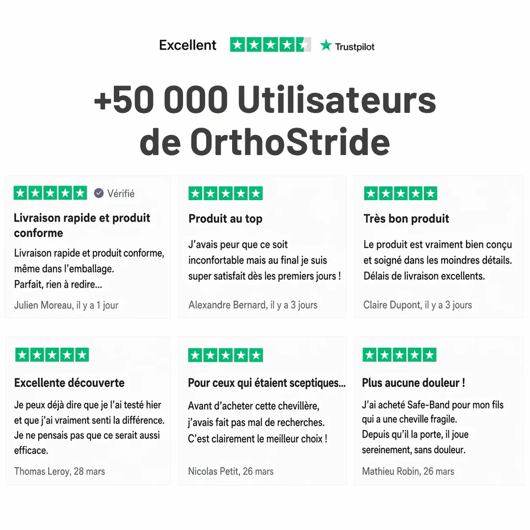 OrthoStride Chevillère