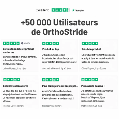 OrthoStride Chevillère