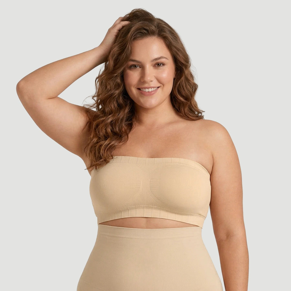 Soutien-gorge bandeau convertible sans bretelles